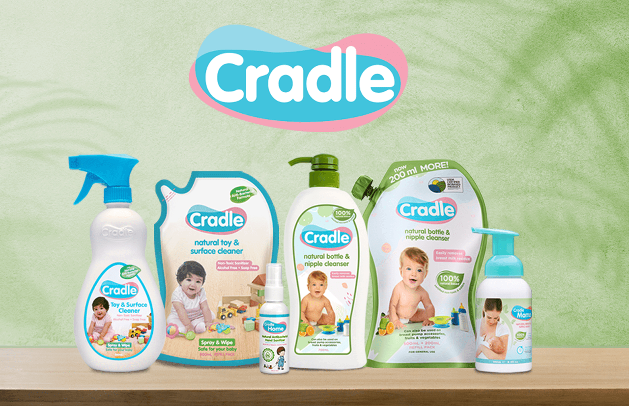 Cradle All Baby & Mom Care Products