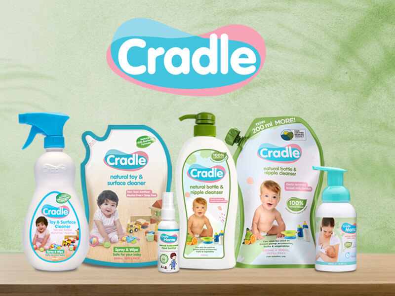 Cradle bottle outlet cleanser price