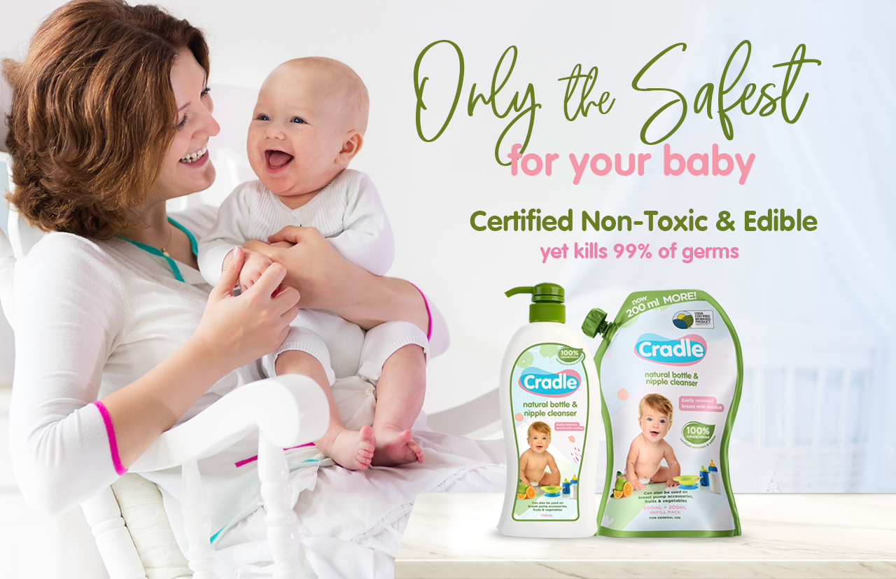 Certified Non-Toxic Bottle & Nipple Cleaner