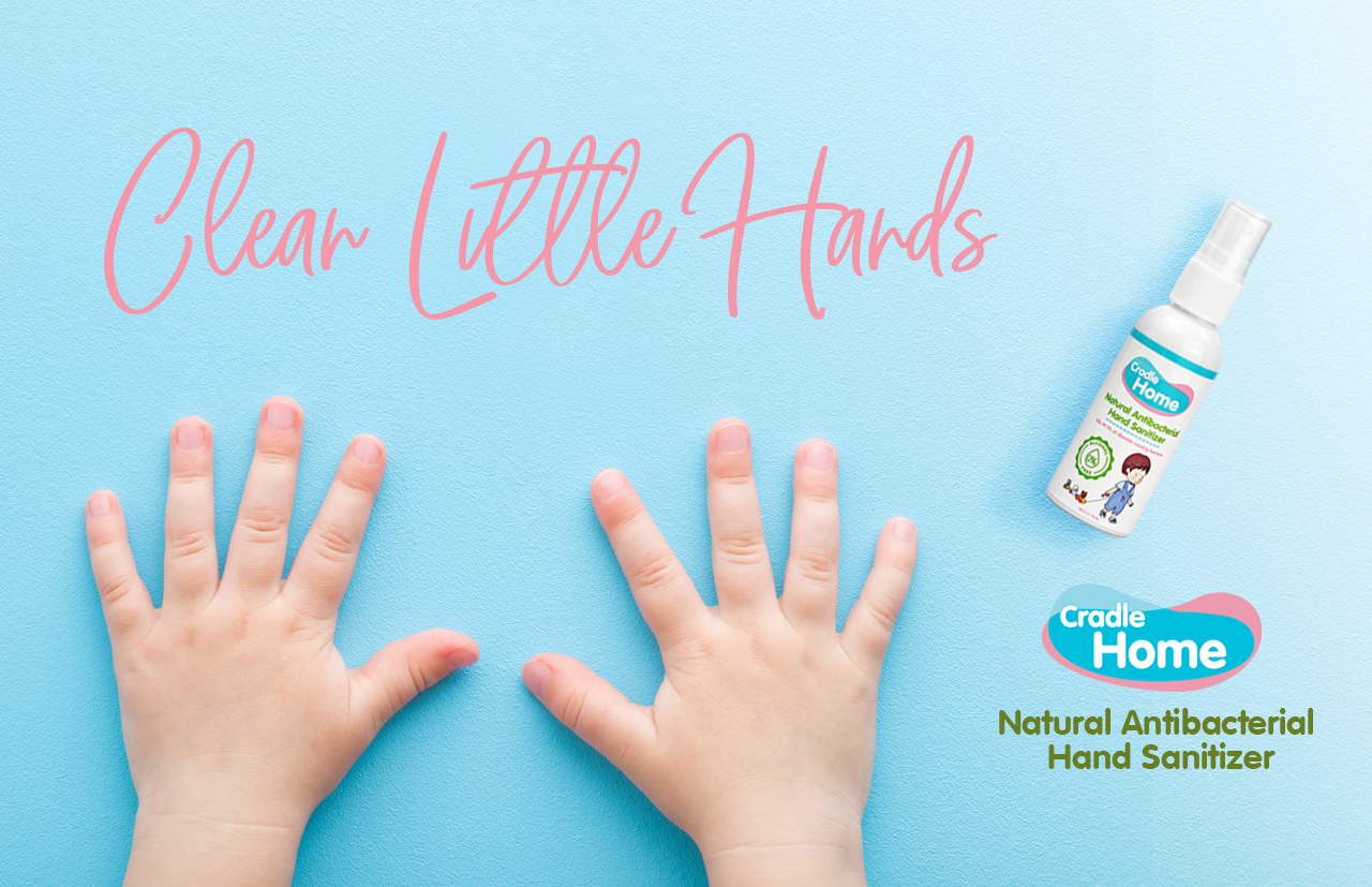 Natural Antibacterial Hand Sanitizer For Baby